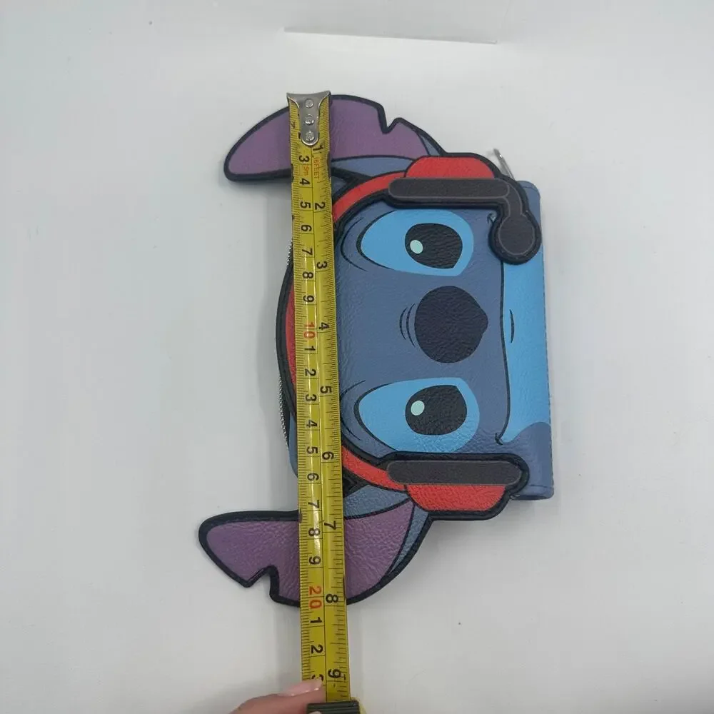 Loungefly Wallet Disney Lilo & Stitch Gamer Stitch Zip Around Headphones 2022